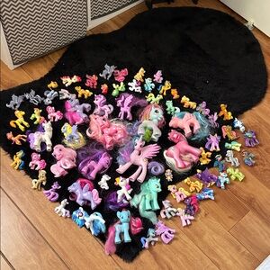 Colorful Pony Toy Collection